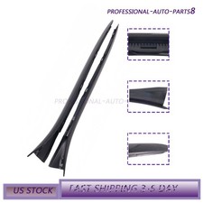 1 Pair Front Windshield Molding Trim Left + Right Fits Acura TSX 2011-2014 picture