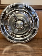 1964 Pontiac GTO LeMans Tempest 14” 3 Bar Spinner Hubcap Wheel Cover OEM picture