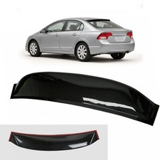For 06-15 Honda Civic 4DR Sedan ABS Rear Window Roof Vent Visor Spoiler Wing picture