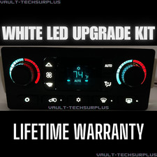 White Led Climate Control Upgrade Kit Silverado Sierra Escalade Tahoe 03-06 picture