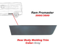 New Fits 2015 2018 Ram ProMaster Extended Left Rear Side Body Trim Local Pickup picture