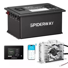 48V(51.2V) 150Ah Lithium LiFePO4 Battery for Envy Golf Cart with 25A Charger picture