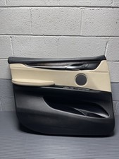 2014-2018 BMW X5 F15 Interior Door Panel Card Trim Front Left Black / Beige OEM picture