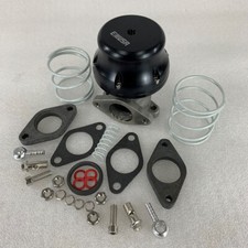 Black Adjustable Universal 38mm 2 Bolts External Turbo Wastegate T70 GT35 T4 T3 picture