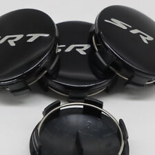 4PCS SET Gloss Black Chrome SRT Wheel Center Caps For SRT 2015-2020 Rim Cover picture