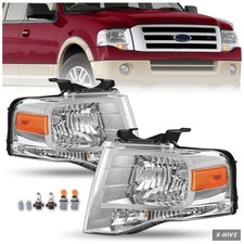 Headlight Assemblies Waterproof 1 HECASA Pair Halogen Compatible 2007-2014 picture