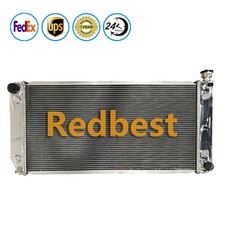 For 1988-93 Chevy/GMC C/K 1500 2500 3500 6.2L V8 4 Row Alu Radiator 34