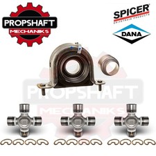 SPICER Center Bearing 212028-1X & 3x 5-1410X U-Joints GMC Sierra /Chev Silverado picture