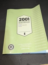 2001 CADILLAC ELDORADO ELECTRICAL WIRING DIAGRAMS Repair Service Manual ESC ETC picture