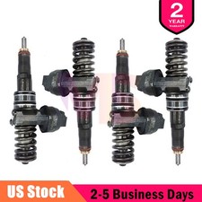 4Pcs Fuel injectors for VW Audi Skoda Seat 1.4 1.9 TDI 038130073AG 0414720215 picture