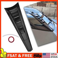 US Carbon Fiber Split Window Applique Louver Trim for Corvette C8 Z51 2020-2026 picture