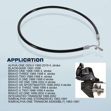 32-861128 32-95859 for Marine Mercruiser Power Trim Hose 48