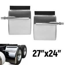 New Pair Stainless Steel Quarter Fender 24
