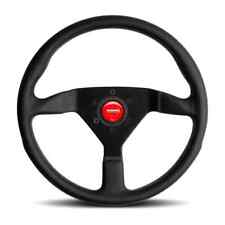 MOMO Motorsport Montecarlo Street Steering Wheel Red Leather, 350mm - MCL35BK3B picture