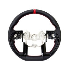 REVESOL Sports Red Ring Black Steering Wheel for 24+ Tacoma Tundra Sequoia TRD picture