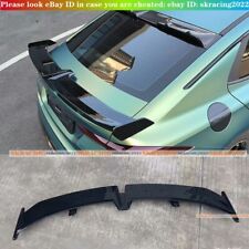 For Audi R8 GT V8 V10 Coupe 08-15 Glossy Black Rear Trunk Spoiler Wing Kits picture