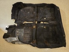 1992 - 1995 Honda Civic Coupe / Hatch Floor Cabin Interior Carpet OEM Black picture