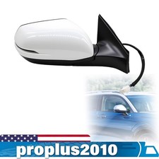 Right Side Mirror W/Camera White For 2016-2018 Honda HR-V EX EX-L Touring 12Pin picture
