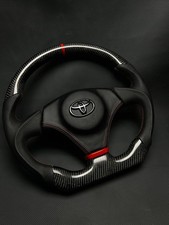 TRD CARBON FIBER Steering Wheel for TOYOTA CELICA, MR2 SPYDER, Supra MK4 JZA80 picture