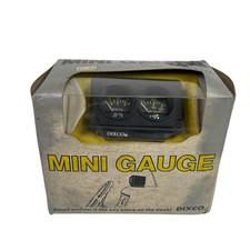 DIXCO GAUGE MINI MODEL 523 Volts & Water NOS New 70s/80s Old Stock Original Box picture