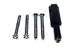 4 Pc 8mm AMERICAN RACING CAP LOCKS 2.23 Inch Length Part # 02816 picture