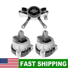 3PCS SET FRONT ENGINE MOUNTS & REAR AUTO TRANS MOUNT FOR BWM X3 2019-24 2.0L RWD picture