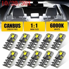 10/20/30X LED Interior License Plate Light Dome Bulb Super White T10 194 168 W5W picture