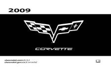 2009 Chevrolet Corvette Owners Manual User Guide picture