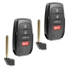2x Remote Key Fob 4-Button for 2024-2025 Toyota Highlander (HYQ14FBX, 35040) picture