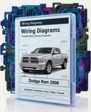 2008 Dodge Ram 1500 Color Electrical Wiring Diagrams Schematics PDF on USB picture
