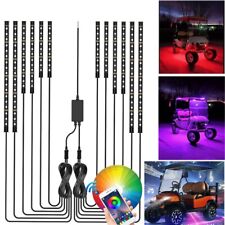 12PC LED Strip Lighting Under Glow Neon APP for Golf Cart Caddy Club Car EZGO picture