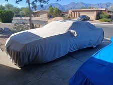 Covercraft Sunbrella Custom Car Cover 1987-1992 Brougham (RWD Fleetwood) Grey picture