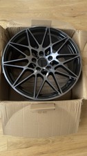 19x 8.5 Gloss Black Machined Wheels with Tinted Lacquer Rims Set of 4 picture