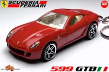 🎁🚦🆕 🏁 VERY RARE KEYCHAIN RED FERRARI 599 GTB CUSTOM Ltd Ed. 💕GREAT GIFT💕🎁 picture