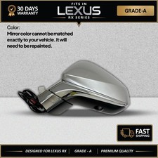 2016-2022 LEXUS RX350 - RX450 Driver Side Mirror with Camera - BSM - OEM Quality picture