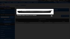 Dynacorn 68-72 Chevy El Camino Rocker Panel RH  1489BA picture