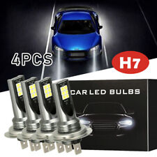4pcs H7 LED Headlight Kit High Low Beam Bulbs 3300000LM 6000K White Super Bright picture