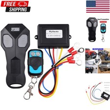 Riyitauto Wireless Winch Remote Control Black-dump trailer wireless remote picture