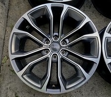 GENUINE 22x9 JEEP Factory SINGLE Machined Rim OEM Wheel 22 23 GRAND WAGONEER picture
