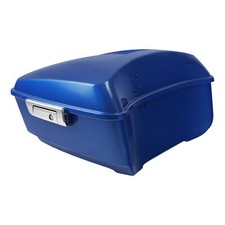 King Trunk Fits For Harley Touring Electra Street Glide 14-24 #Electric Blue picture