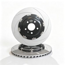 FOR AUDI S6 S7 S8 A6 A7 A8 QUATTRO SOLLTED REAR PERFORMANCE BRAKE ROTORS 356mm picture
