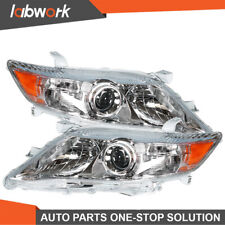Labwork Headlight For 2010-2011 Toyota Camry Halogen Reflector Chrome Right&Left picture
