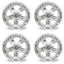 19x9 19x10 BMW X5 Chrome Wheels OEM 59333 Staggered 59335 2001-2006 19