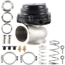 Universal 44mm V-Band External Turbo Wastegate +Spring + Bolts+Clamps BLACK picture