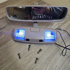 OEM 1996-2002 TOYOTA 4RUNNER Interior Rear View Mirror Dome Light Map - WORKING  picture