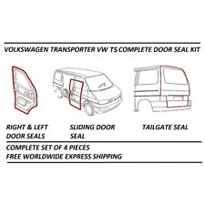 Volkswagen Transporter 5 VW T5 Complete Door Seal Kit Rubber 2004-UP - 4 pieces picture