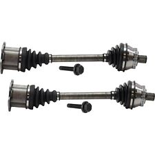 Pair CV Half Shaft Axle Set of 2 Front Driver & Passenger Side Left Right for A4 picture