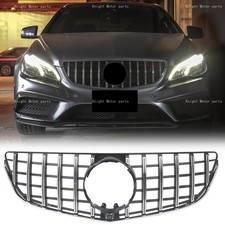 Chrome Silver Upper Grille For E-Class W207/C207/A207 2014-2016 2-Door E250 E350 picture