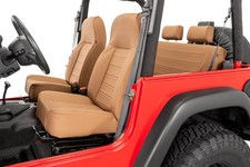 Heritage Premium Reclining Front Seats - Pair in Spice for 76-06 Jeep CJ, Wrangl picture