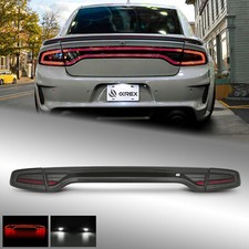 Fit 15-23 Dodge Charger MKII NOVA-Series Prismatic LED Tail Lamps Alpha-Black picture